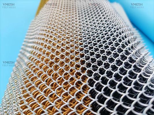 ม่านบังตาโซ่อะลูมิเนียมตกแต่ง ลวด 1.2 มม.-2 มม.