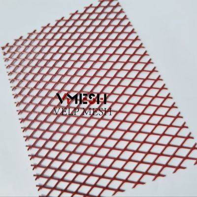 คุณภาพสูงผนังแผ่นขยาย Perforated Screen โลหะสาย Mesh