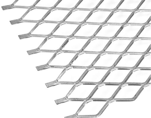 5.0mm 6.0mm Stainless Steel Expanded Mesh Expanded Diamond Mesh ป้องกันรอยขีดข่วน