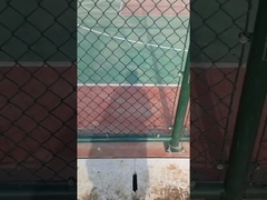 VC ปกแต่งเชือกเชื่อมเชือก / สแตนเลสเหล็กเหล็กเหล็กเพชร Mesh รั้ว / Cyclone รั้ว Wire Mesh / Tenni