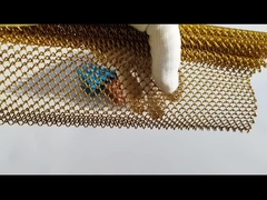 อลูมิเนียมโค้ล Drapery สายใยสถาปัตยกรรมผ้าสําหรับส่วนแยกผ้าม่าน