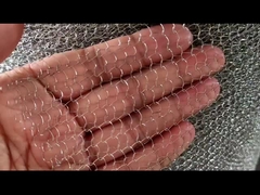 การกําจัดหมอก สายกรองผ้าพันคอ Mesh ก๊าซเหลว เนื้อ