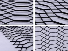 การออกแบบที่ทันสมัย Hot Dip Galvanized Steel Gothic ขยายโลหะ Mesh