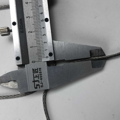 เครื่องเชื่อมเคเบิลเหล็กดัดเหล็ก 304 ที่ยืดหยุ่นและทนทาน