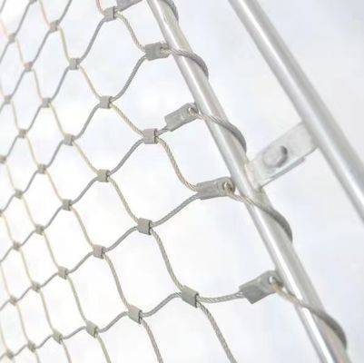 กรงนกขนาดใหญ่ 7x7 ตาข่ายนกสแตนเลส 2mm 2.5mm หนา 3mm