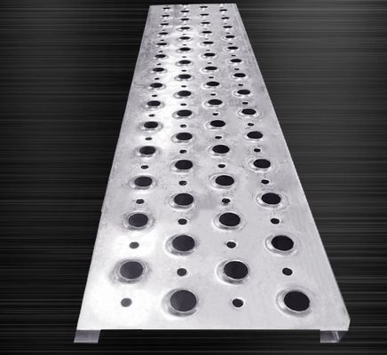 โรงงานที่กําหนดเอง serrated หุบเพชรโลหะ Walkway Grating