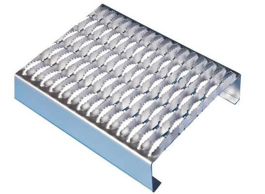 โรงงานที่กําหนดเอง serrated หุบเพชรโลหะ Walkway Grating
