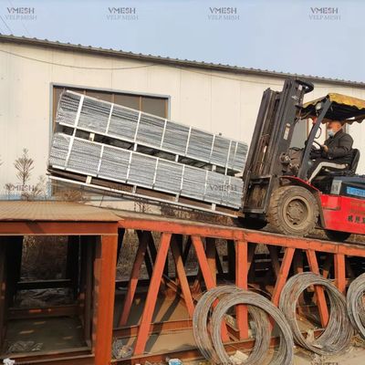 วัสดุก่อสร้างป้องกันสนิม เหล็กกล้าเคลือบสังกะสี ตะแกรงเหล็กฉีกแบบซี่โครงสูง