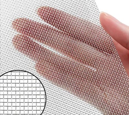 แอนติการกัดกร่อน 80 Mesh สแตนเลส Wire Mesh สําหรับผ้ากรอง Mesh