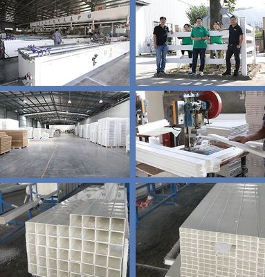เป็นมิตรกับสิ่งแวดล้อมไวนิล PVC รั้วรถไฟม้าขาวรั้วสวน