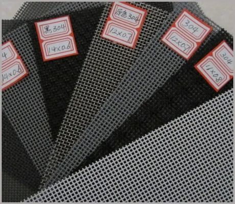สแตนเลส 14mesh Metal Mesh Security Screen สําหรับหน้าต่าง