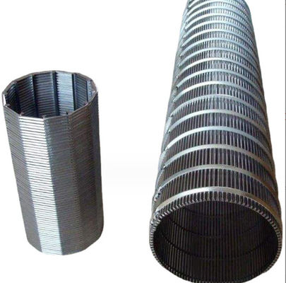 จอห์นสัน ไฟล์ท่อ การควบคุมทราย ติดต่อสล็อตท่อ สาย Wrap สาย wedge Screen