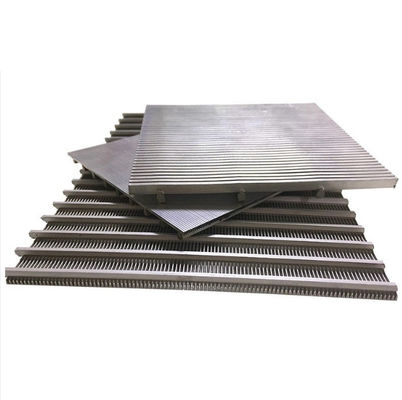 SS304/316 Johnson Wedge Wire Screen แผ่นกรอง / หลอด Mesh