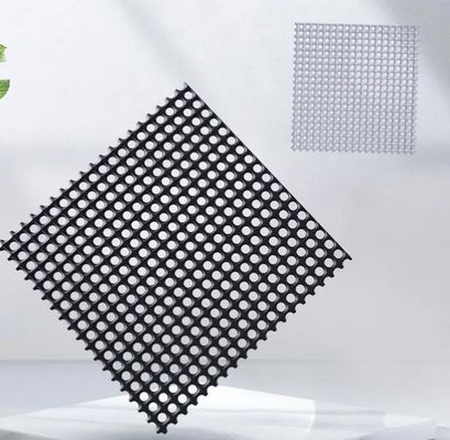 ป้องกันสแตนเลส สกรีนความปลอดภัย 18X18 Mesh สีดํา สีขาว สีเทา