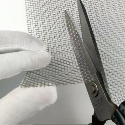 100 120 Mesh สแตนเลส Woven Wire Fine Screen Wire Mesh สแตนเลส