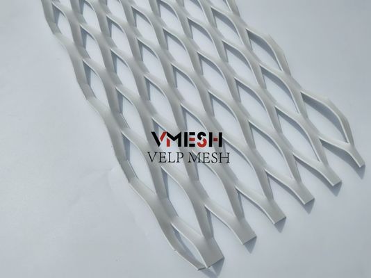 อลูมิเนียมเพดานคลายผนัง ขยาย Mesh เพชรตามต้องการ