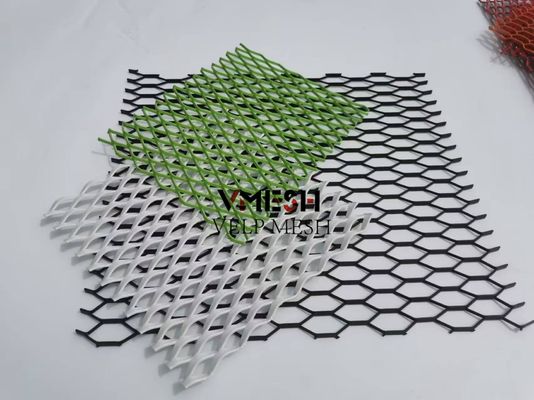สถาปัตยกรรม โลหะ Mesh อาคารหน้าผา ผนังเพดาน อลูมิเนียม โลหะขยาย Mesh