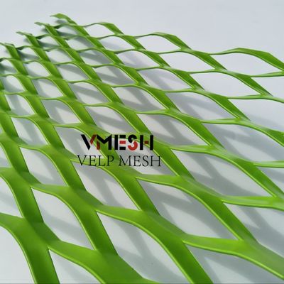 พานอลูมิเนียมประดับเพชรขยาย Mesh โลหะสําหรับผนัง