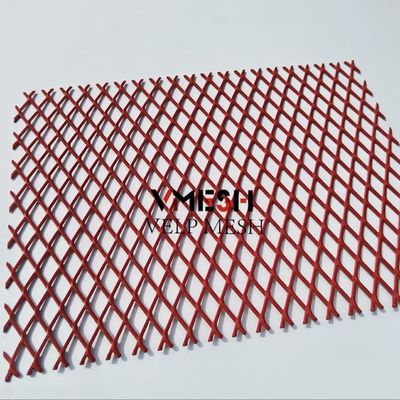 อลูมิเนียมประดับภายนอก Mesh ขยาย welded กับกรอบ