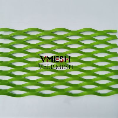 หนังผ้าม่านขยายรูหกเหลี่ยม ผนังเหล็ก Mesh หน้าผนัง Cladding หน้าผนังตกแต่ง