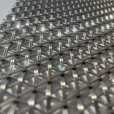 สแตนเลส 304 / 316 สายผงโลหะ Mesh สภาพสถาปัตยกรรม Mesh Screen