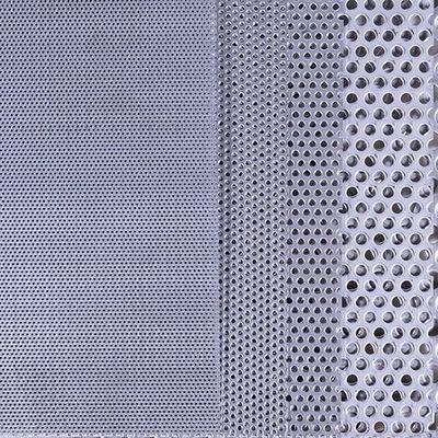 1.2 มิลลิเมตรหนาอลูมิเนียมเหล็กกระปุกเจาะ Mesh สําหรับระบบระบายน้ํา