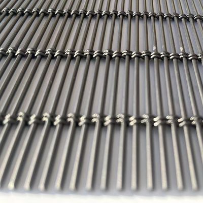 ตาข่ายลวดอลูมิเนียมตกแต่งสำหรับอาคารและพาร์ติชั่น ความหนา 3 มม.