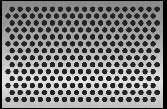 พีวีดีเอฟเคลือบสถาปัตยกรรมสี่เหลี่ยม อลูมิเนียมแผ่น perforated ตกแต่งโลหะ perforated sheet