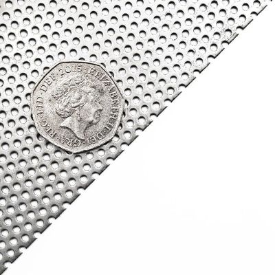 โลหะไร้สารสกัด Micro Perforated Sheet รอบรู Perforated Filter Mesh