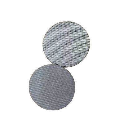 โครงสร้างหลายชั้น สแตนเลส Sintered Mesh Filter Round Disc สําหรับกาแฟ