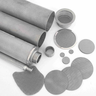 เทคนิคดิสก์หลายชั้น Sintered Filter Mesh สําหรับ 5um