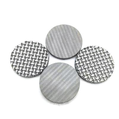 การปรับแต่งสแตนเลส 304 สีซินเตอร์ Mesh ไฟล์ดิสก์