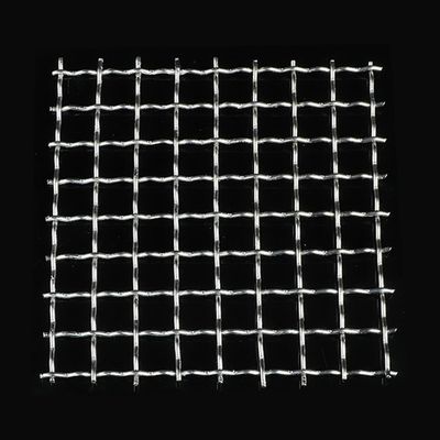 OEM เครื่องผลิตเครือสายใยผสมผสานที่บด China Flat Crimped Stainless Steel Mesh