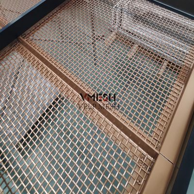 OEM เครื่องผลิตเครือสายใยผสมผสานที่บด China Flat Crimped Stainless Steel Mesh
