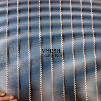 สายเคเบิลสแตนเลสประดับ สายใยโลหะที่ผสมผสานสําหรับผ้าม่านหน้าบ้าน