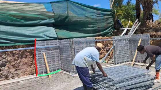 Hy Rib คอนกรีตซีเมนต์หลั่งโครงการโครงการโครงการโครงการระบบ Mesh