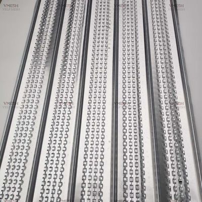ไม้ระแนง Hy Rib โลหะขยายสังกะสีทางสถาปัตยกรรม 0.35 มม. สำหรับการก่อสร้างผนัง