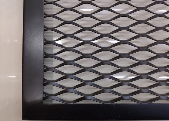 อลูมิเนียมขยาย Mesh โลหะสําหรับตกแต่งสถาปัตยกรรม 1x2m