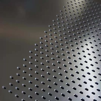 0.7mm 1mm 2mm อลูมิเนียมเหล็กกระปุก เหล็กไร้ขัด โลหะ perforated การออกแบบรูตามความต้องการ
