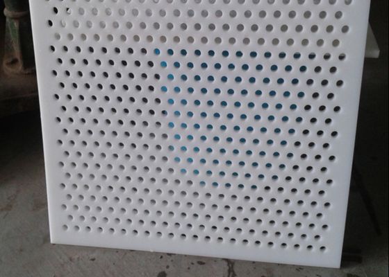 แผ่นตาข่ายพลาสติกเจาะรู PP HDPE เกรดอาหาร 0.5-3.5 มม.