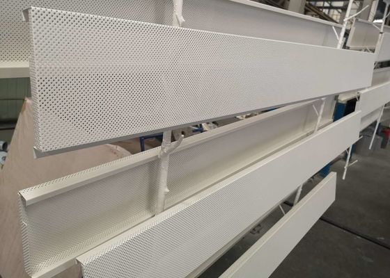 ประกอบการสถาปัตยกรรมที่เจาะโลหะหน้าผา Powder Coated