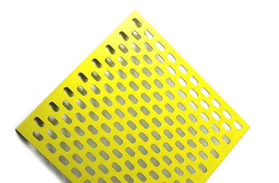 ประกอบการสถาปัตยกรรมที่เจาะโลหะหน้าผา Powder Coated