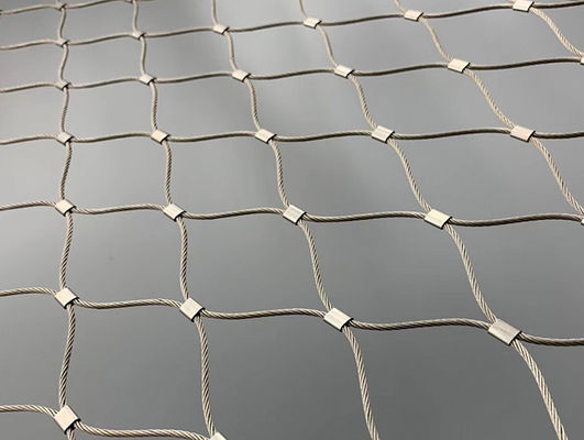 316 สแตนเลสเคเบิล Mesh Netting กว้างสาย 1 มม-3 มม