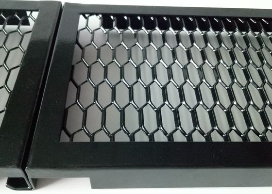 ทองอลูมิเนียมขยาย Mesh Cladding 3.5 มิลลิเมตร 4.0 มิลลิเมตร
