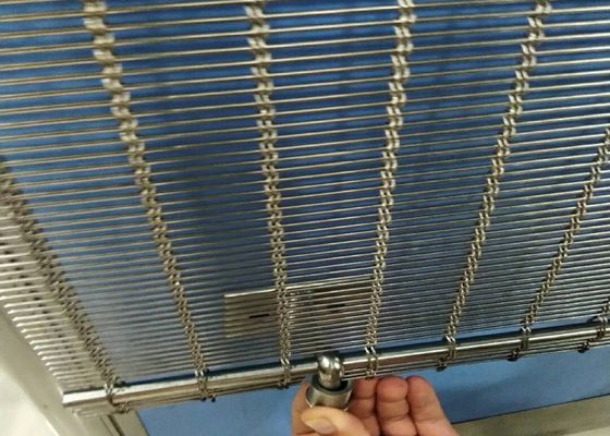 ผ้าม่านผ้าม่านปรับแต่งจากสแตนเลสเคลือบด้วยผง