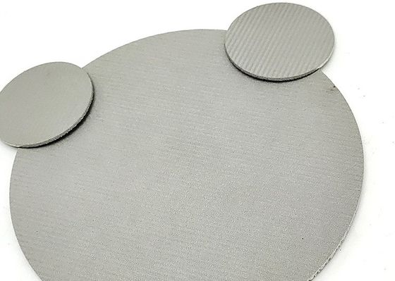 สแตนเลส Sintered Mesh Filter ขนาดรู 0.5um 5um 20um