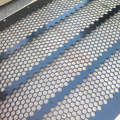 16 เกจ Soundproof Perforated Plate 3mm Industrial Metal Supply Mild Steel
