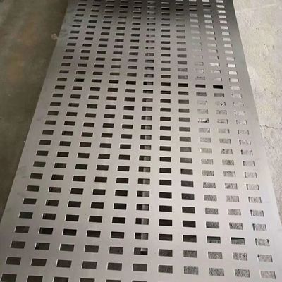 แผ่นโลหะเจาะรูอะลูมิเนียมเคลือบ PVC สำหรับตกแต่งภายใน