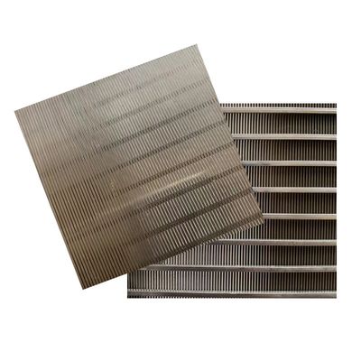 Ss 304 316 หน้าจอลวดลิ่มสล็อต Well Johnson Welded Mesh สำหรับอุตสาหกรรมเหมืองแร่