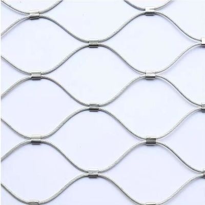 ห้องนก 30x30mm 304/316 สแตนเลส สายใยสาย Mesh ในการปกป้องสัตว์